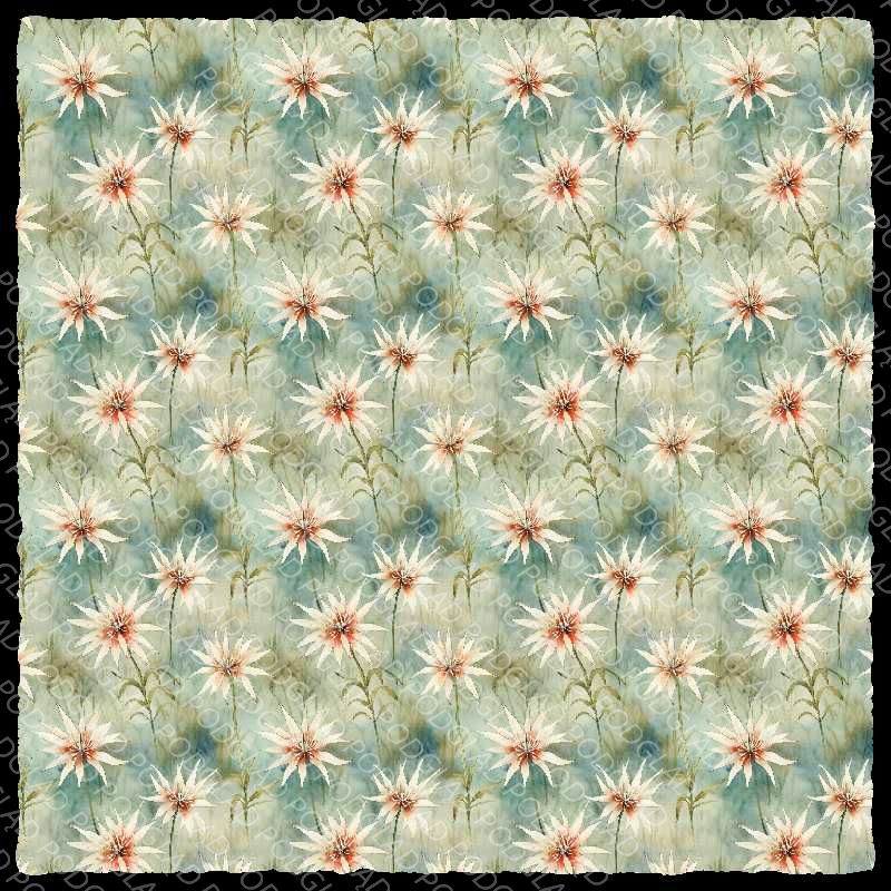 Watercolor Edelweiss